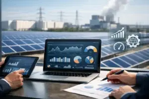 Monitoraggio performance fotovoltaico industriale con KPI
