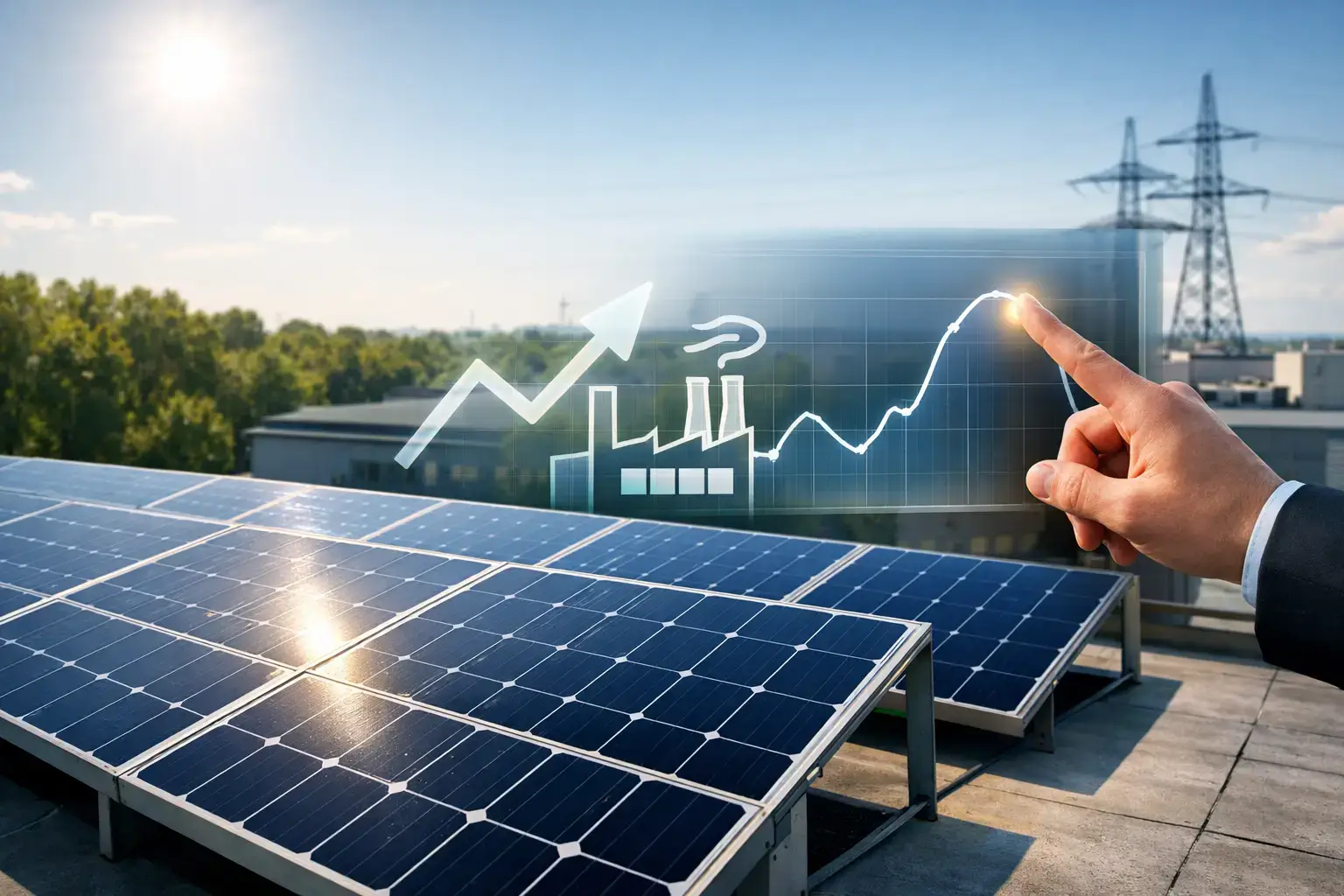 Ridurre i picchi di potenza col fotovoltaico aziendale